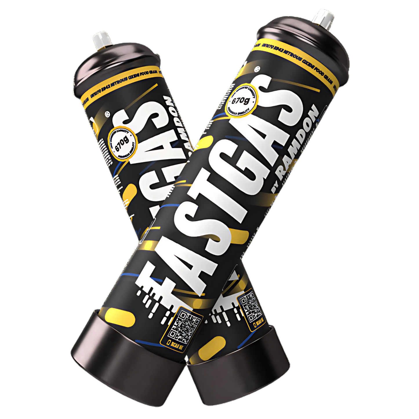 Fastgas 670g Nitrous Oxide Cylinder