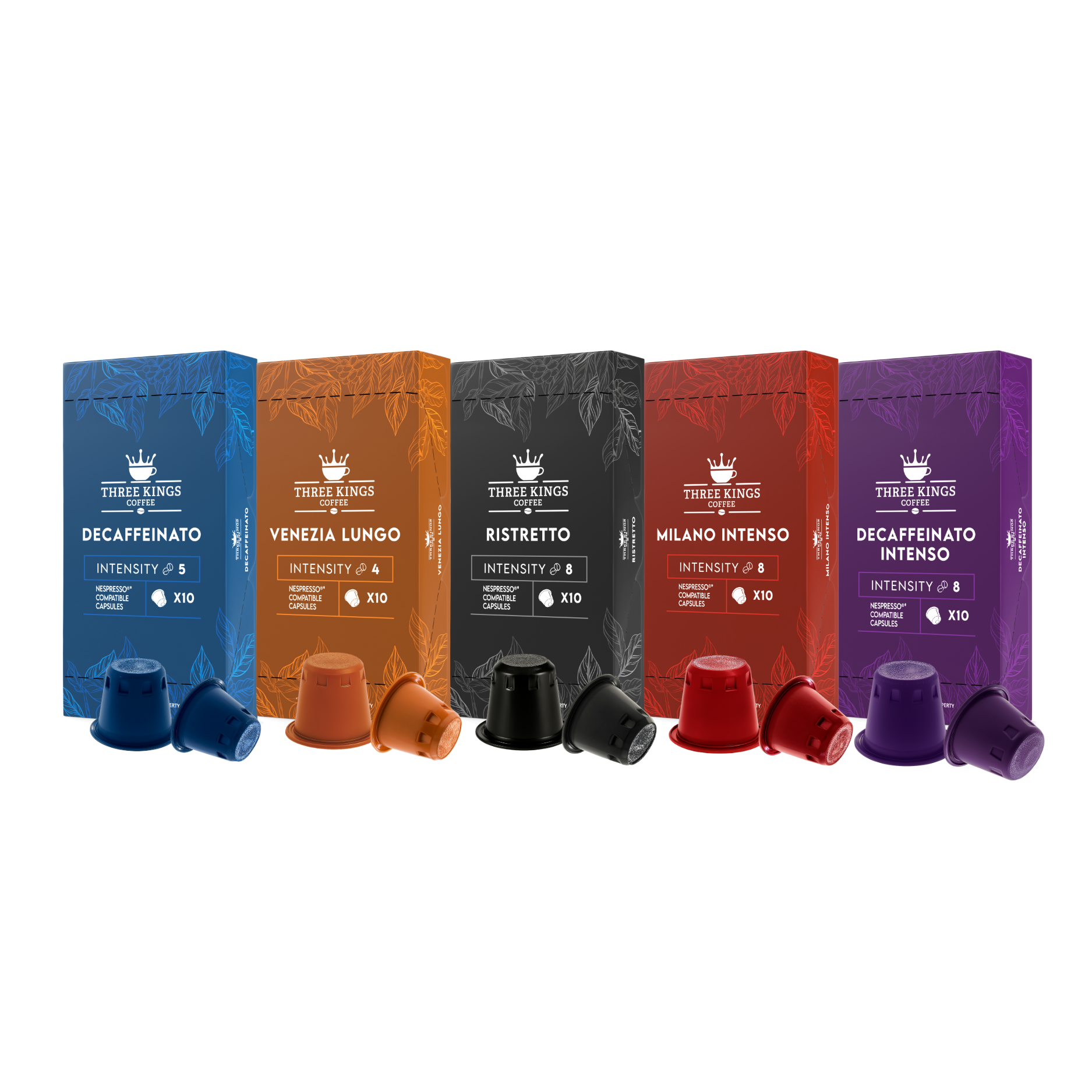 Nespresso Compatible Mixed Pack for sale | Three Kings Club