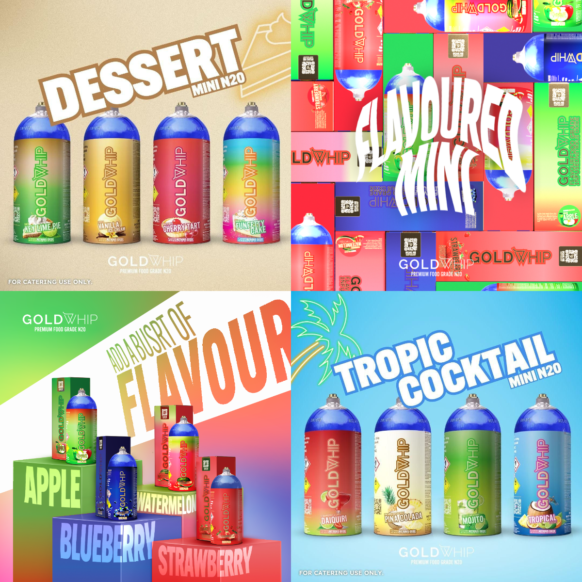 Gold whip Mini N20 Flavoured Tanks