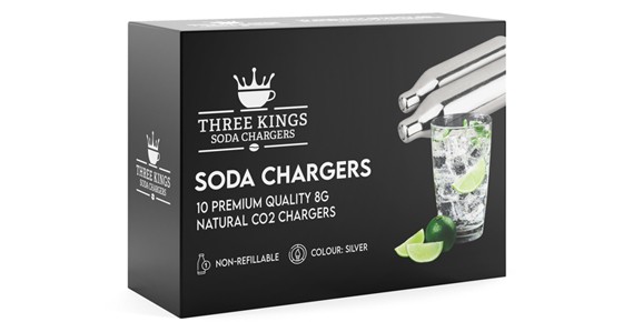 Three Kings Soda Chargers