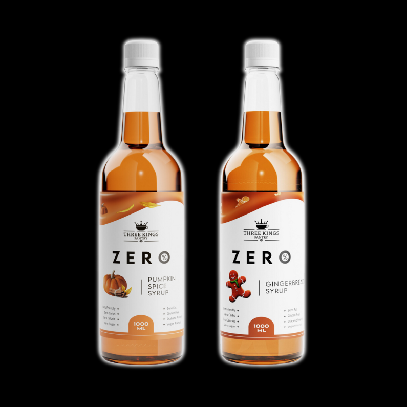 Zero Calorie Winter Coffee Syrup Bundle