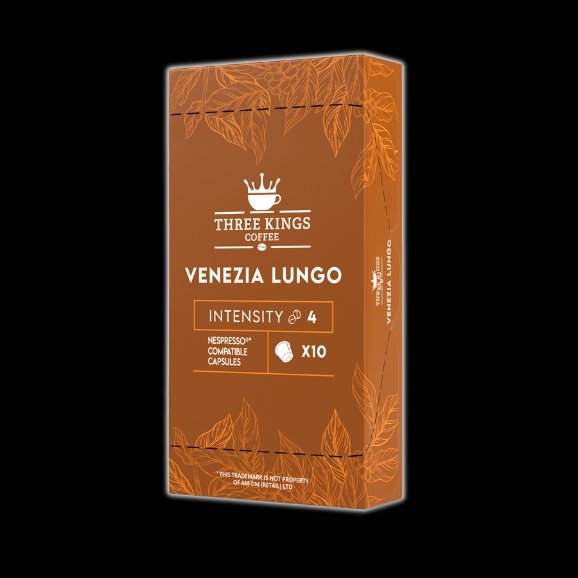 Three Kings Coffee Nespresso Compatible Pods Venezia Lungo