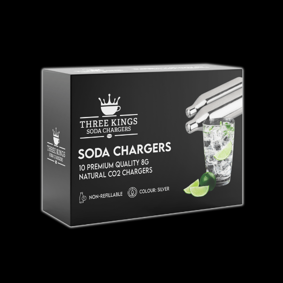 Three Kings Soda Chargers 8g CO2