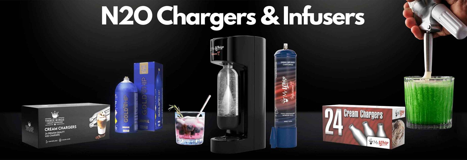 n2o chargers and infusers